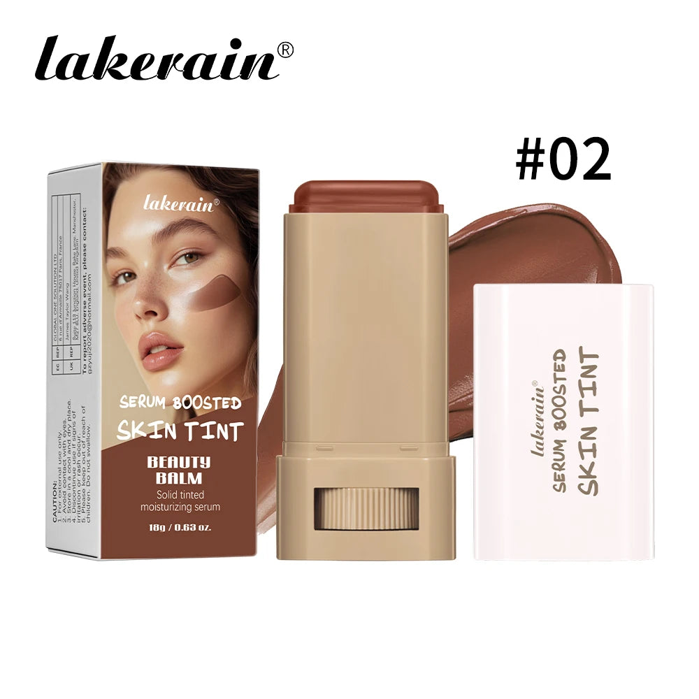 Stick Foundation Balm – Serum-Boosted Skin Tint, High Coverage & Smooth Finish, Travel Size