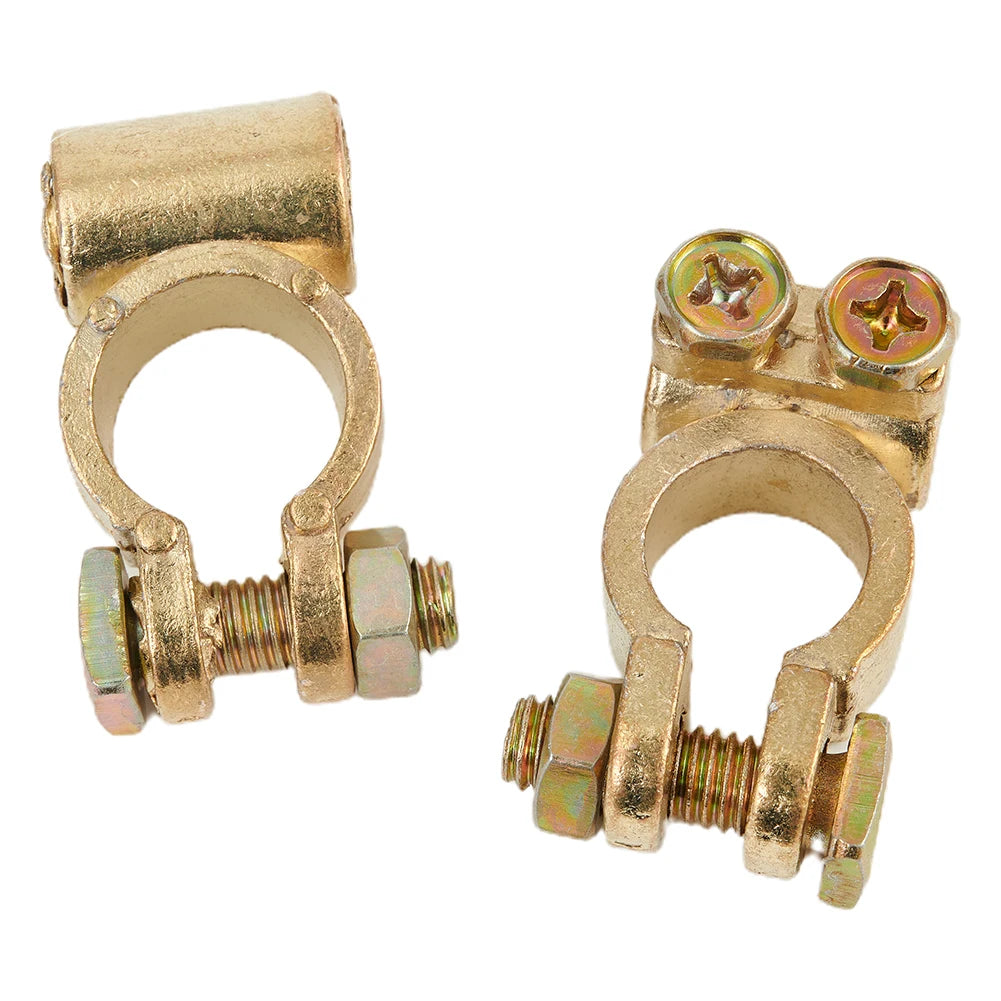 1 Pair or 2 Pairs Batteries Terminals Leisure Battery Terminals Connectors Clamps Car Van Caravan Motorhome 12V