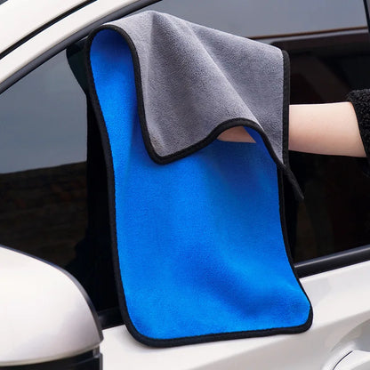 Car Cleaning Towel Microfiber Cloth Soft Super Absorbent Quick-Drying Towel Professional Detailing Rags Car Wash Accessories