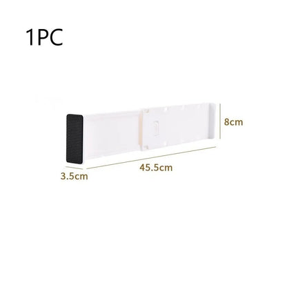 Drawer Organizer Dividers for Clothes Underwear Socks Storage Box Partition Boards for Kitchenware Cosmetics Free-Combination