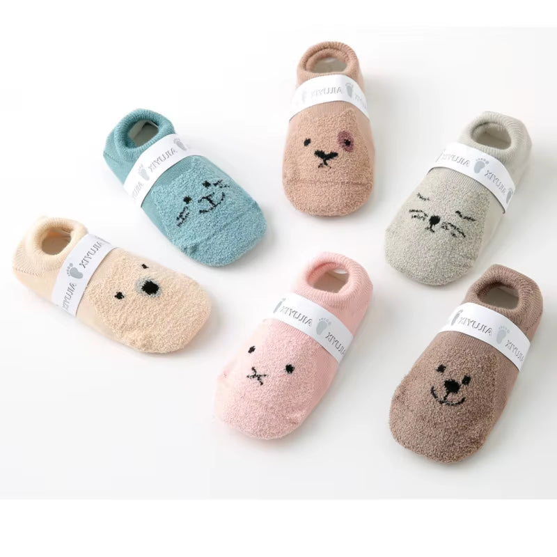Baby Girl Socks Clothes Newborn Accessories Boy Children Toddlers Stuff Items Goods Kids Infant Slippers Kitty Elk