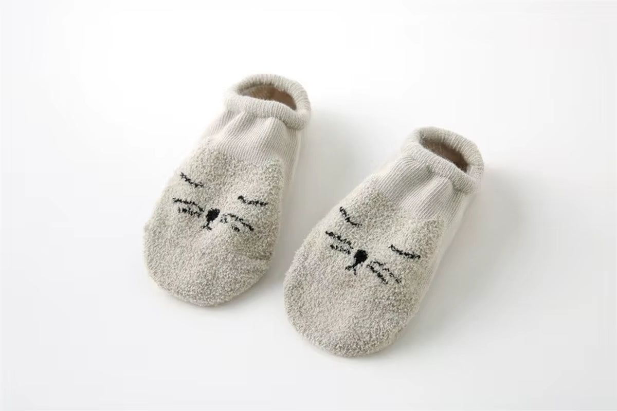 Baby Girl Socks Clothes Newborn Accessories Boy Children Toddlers Stuff Items Goods Kids Infant Slippers Kitty Elk