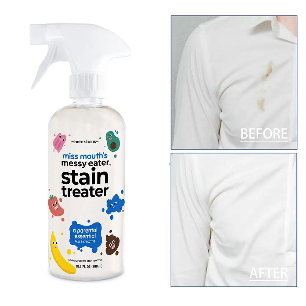 NEW Stain Remover Fabric Stain Remover Spray Stain Yellow Removal Dust Bleached Decontamination Treater Spray