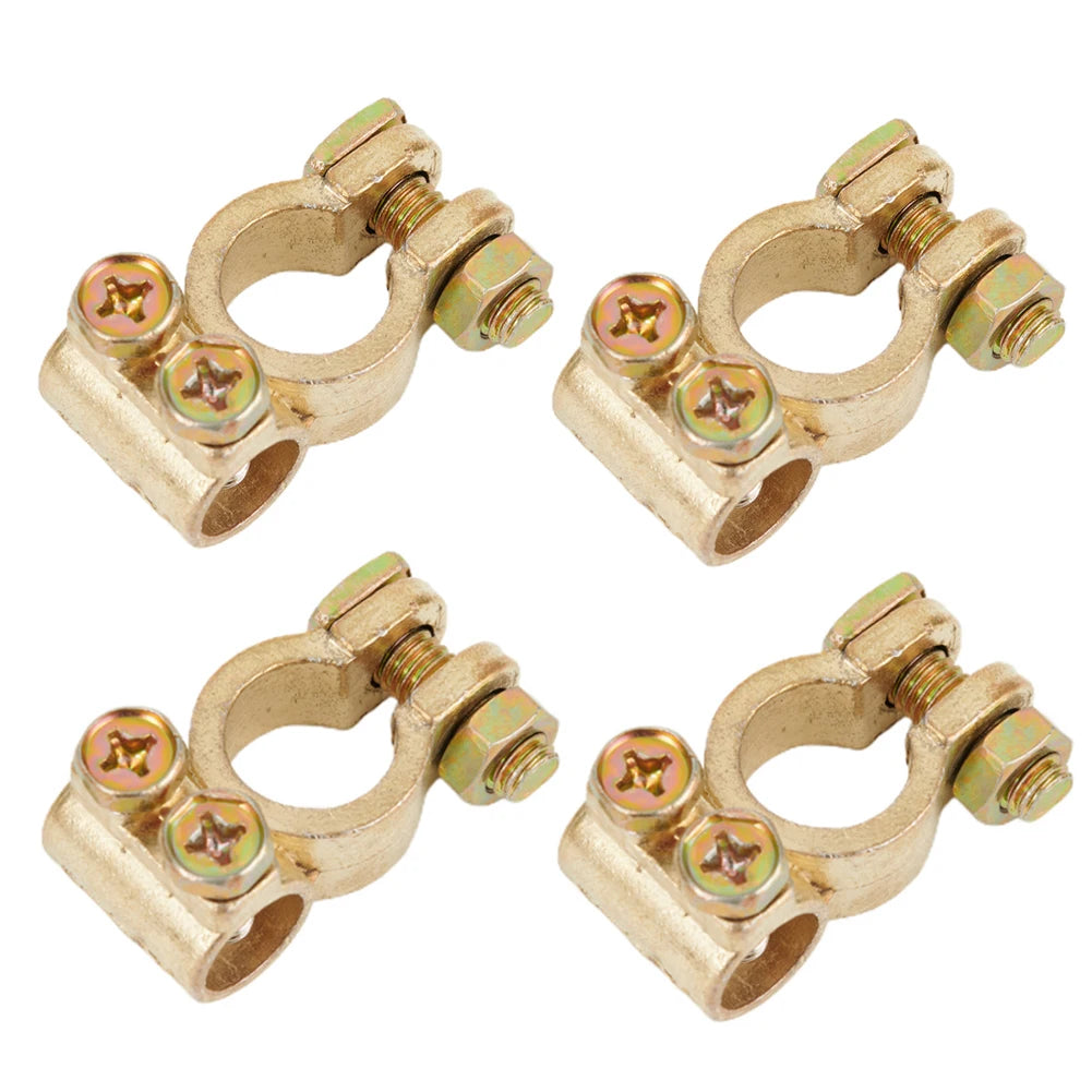 1 Pair or 2 Pairs Batteries Terminals Leisure Battery Terminals Connectors Clamps Car Van Caravan Motorhome 12V