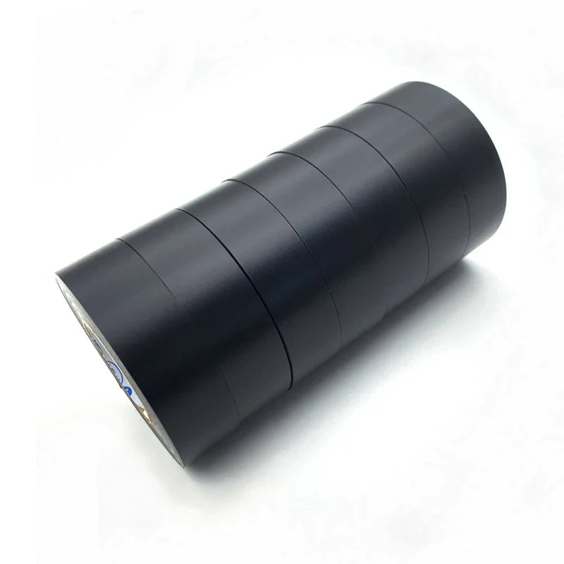19Mm Black Electrical Tape,Insulation Tape,Electrical Tape,Pvc Adhesive Waterproof Tape, 1 Roll of 30 Meters