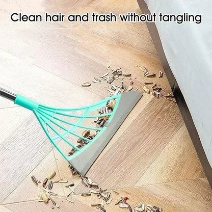 Silicone Magic Rubber Broom Mop Hand Dust Brooms Home Floor Cleaning Squeegee Wiper Toilet Bathroom Mops Witches Tools