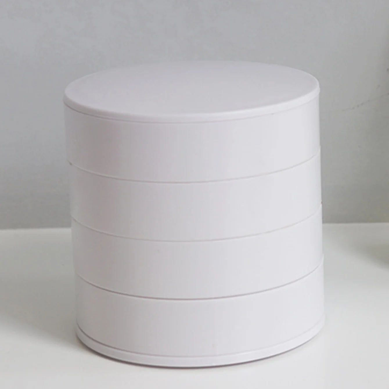 Rotating Multi-Layer Desktop Storage Box Hair Accessories Jewelry Makeup Boxnwith Lid Dustproof Jewelry Box Jewelry Storage Box