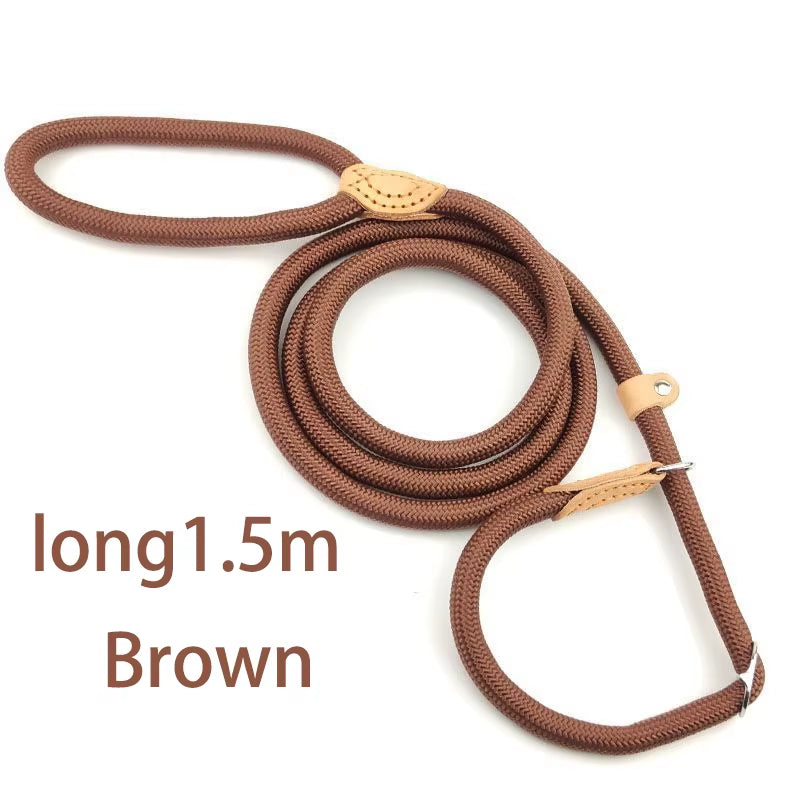 Adjustable Collar Harness Dog Leash Nylon Pet Lead Leash Dog Harness Durable Rope Belt Lightweight Dog Accessories Cat Collar