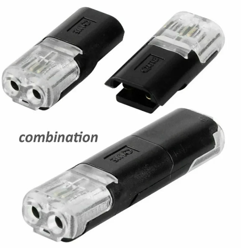 20PCS 2 Pin Way Plug Waterproof Electrical Connector Car Wire Cable Automotive Electrical Connector Strip Terminal Connection