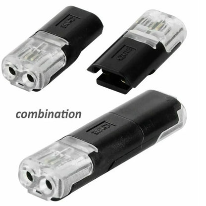 20PCS 2 Pin Way Plug Waterproof Electrical Connector Car Wire Cable Automotive Electrical Connector Strip Terminal Connection