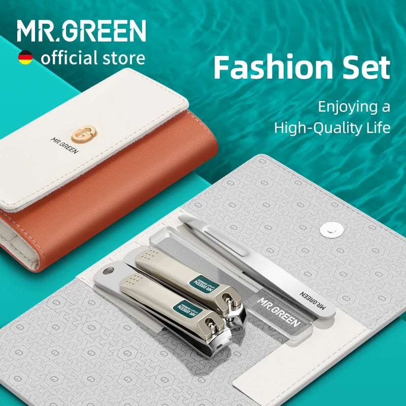 Fashionable Manicure Sets Personal Care Tools Stainless Steel Travel Kits Nail Clippers Eyebrow Tweezer