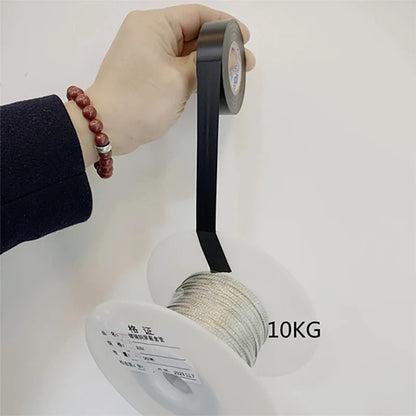 19Mm Black Electrical Tape,Insulation Tape,Electrical Tape,Pvc Adhesive Waterproof Tape, 1 Roll of 30 Meters