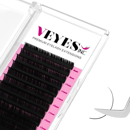 Individual Faux Mink Eyelash Extensions – Classic Natural Lashes, 8-20mm Bulk Pack