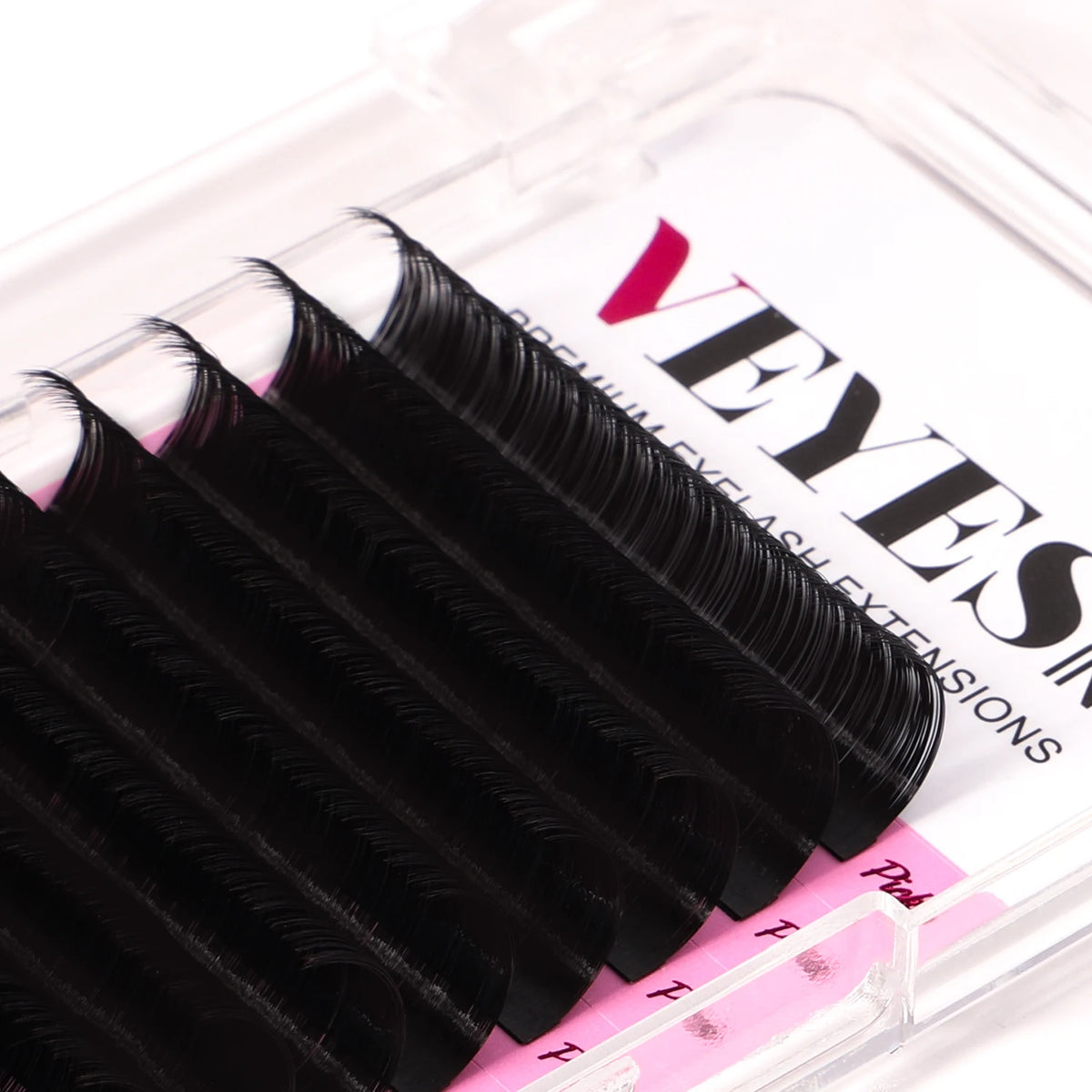 Individual Faux Mink Eyelash Extensions – Classic Natural Lashes, 8-20mm Bulk Pack