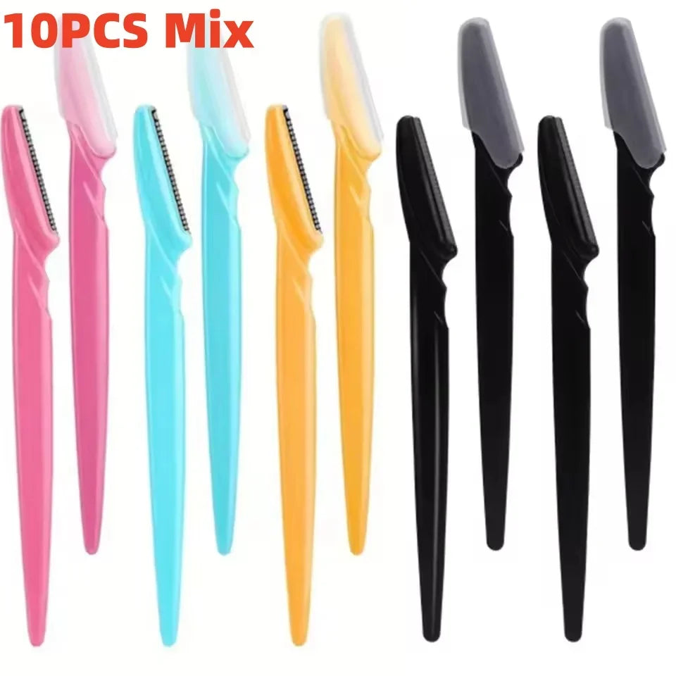 Eyebrow Razor Kit – Multifunction Facial Hair Removal Trimmer with Storage Container