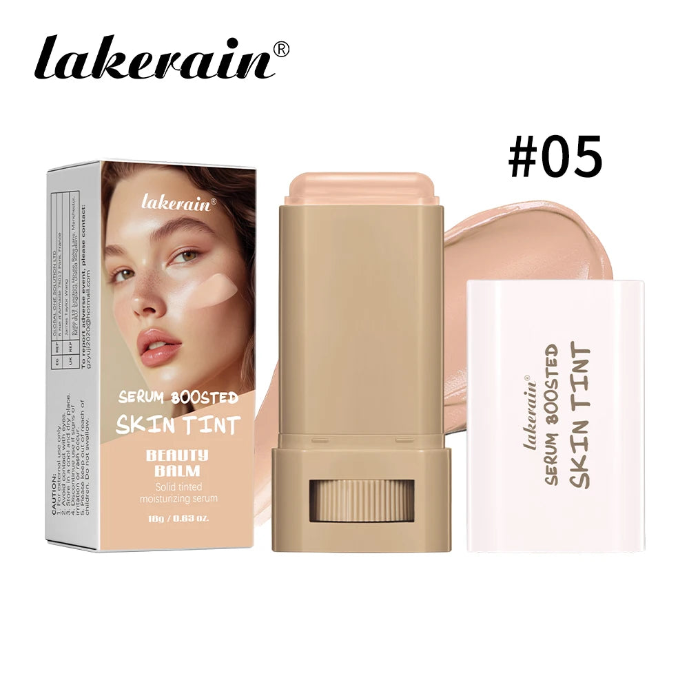 Stick Foundation Balm – Serum-Boosted Skin Tint, High Coverage & Smooth Finish, Travel Size