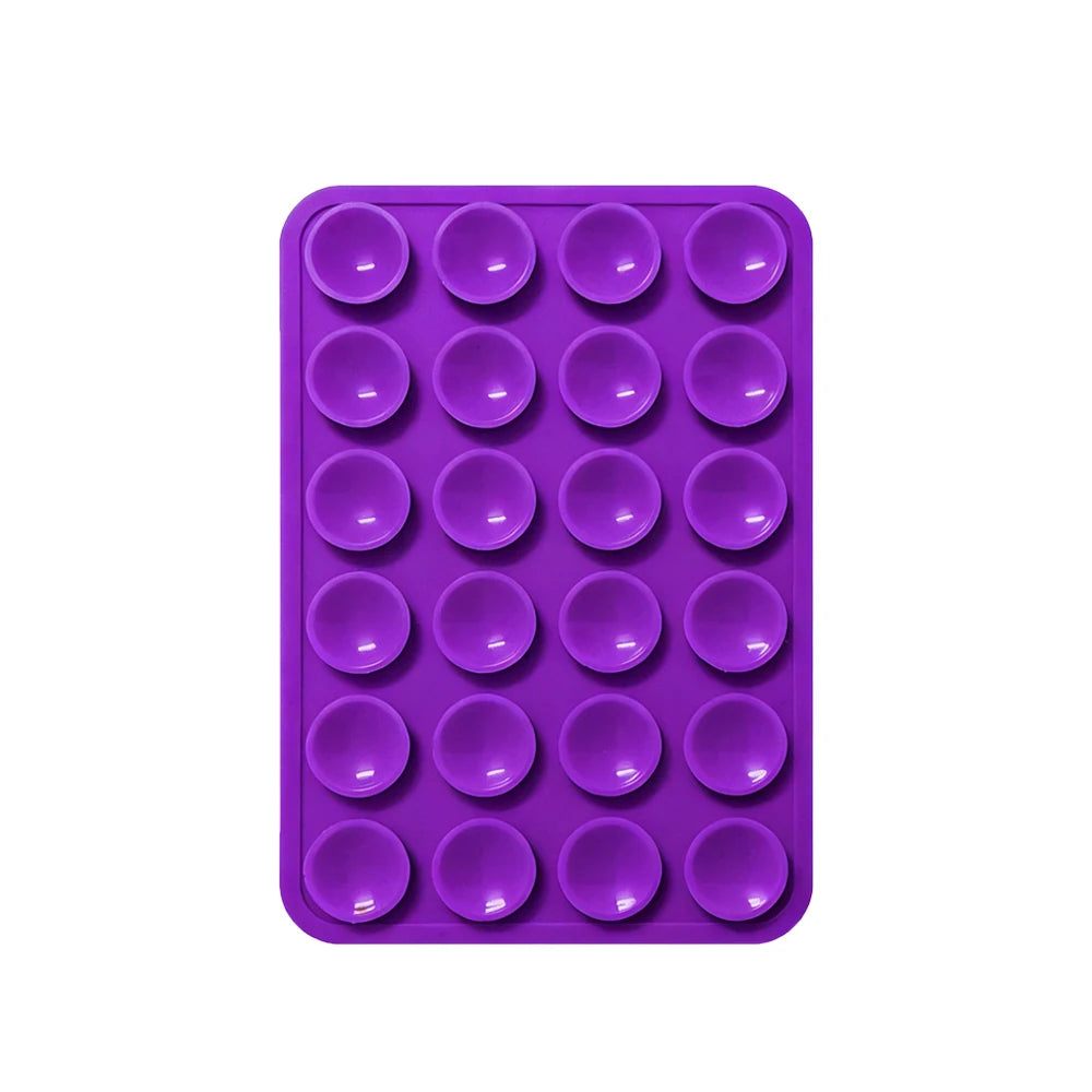 Double-Sided Silicone Suction Pad – Universal Phone Mount & Wall Holder