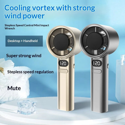 Portable Handheld Fan – USB Rechargeable Mini Cooling Fan