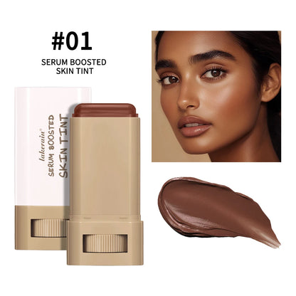 Stick Foundation Balm – Serum-Boosted Skin Tint, High Coverage & Smooth Finish, Travel Size