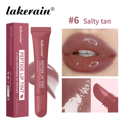 Soft Tube Lip Balm – Long-Lasting Moisturizing, Transparent Tint Lip Glaze, 4 Colors