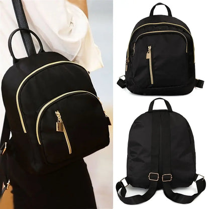 Women's Mini Nylon Backpack – Cute Travel Daypack