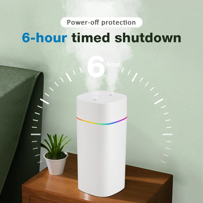 Portable Nano Mist Sprayer – 600ml Aroma Oil Diffuser