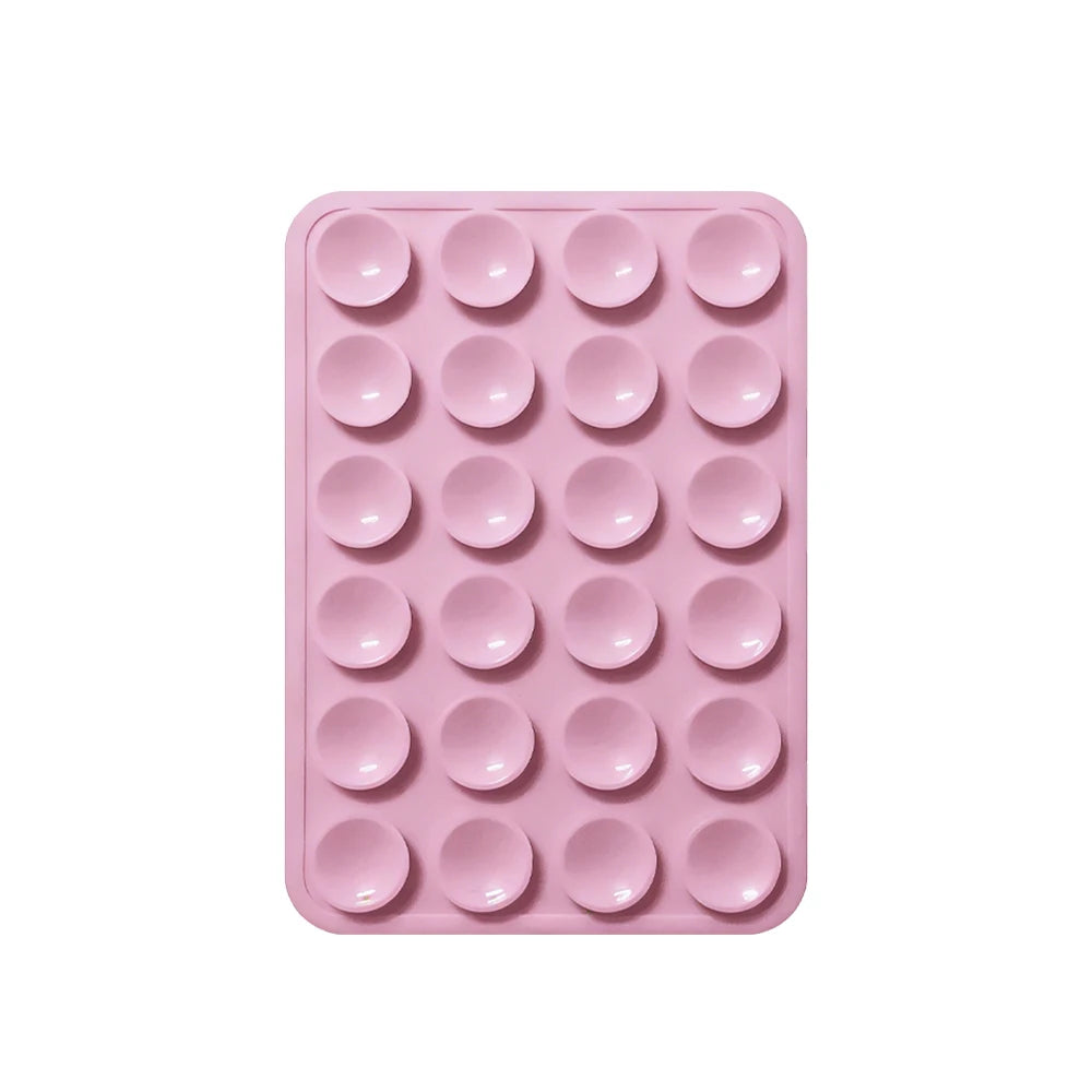 Double-Sided Silicone Suction Pad – Universal Phone Mount & Wall Holder
