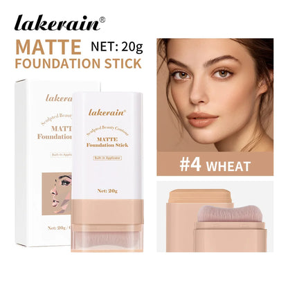 Stick Foundation Balm – Serum-Boosted Skin Tint, High Coverage & Smooth Finish, Travel Size
