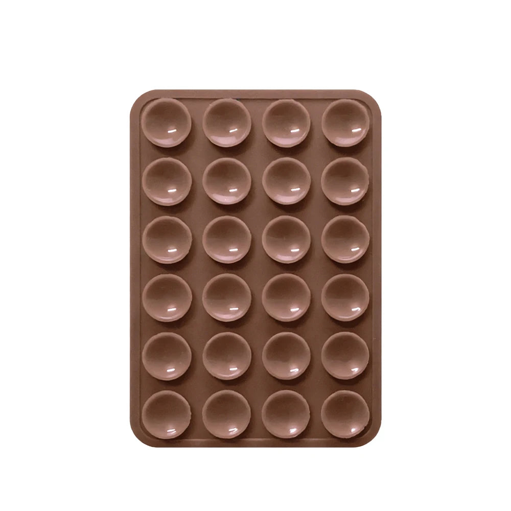Double-Sided Silicone Suction Pad – Universal Phone Mount & Wall Holder