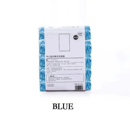 PE Disposable Garbage Bags – Durable & Portable, 5 Rolls/100PCS, 45x50cm