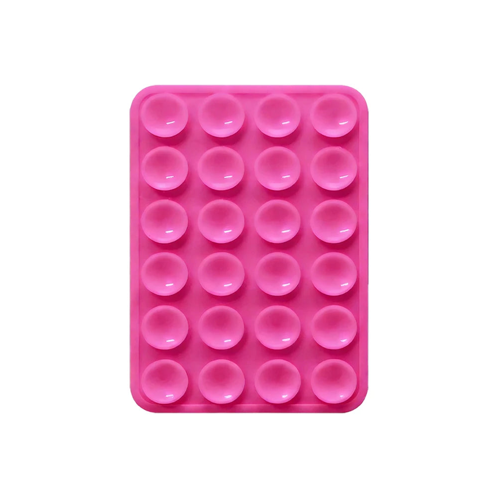 Double-Sided Silicone Suction Pad – Universal Phone Mount & Wall Holder
