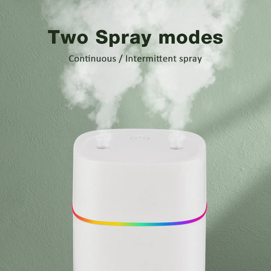 Portable Nano Mist Sprayer – 600ml Aroma Oil Diffuser