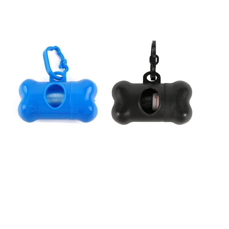 Bone-Shaped Dog Poop Bag Dispenser – Portable Pet Waste Bag Holder