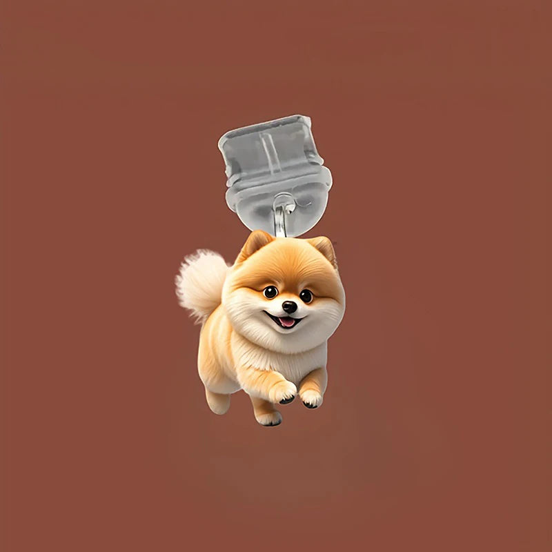 Cute Cat & Dog Dust Plug Pendant – Type-C Charging Port Protector for iPhone