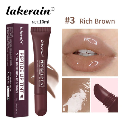 Soft Tube Lip Balm – Long-Lasting Moisturizing, Transparent Tint Lip Glaze, 4 Colors