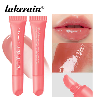 Soft Tube Lip Balm – Long-Lasting Moisturizing, Transparent Tint Lip Glaze, 4 Colors