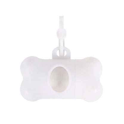 Bone-Shaped Dog Poop Bag Dispenser – Portable Pet Waste Bag Holder