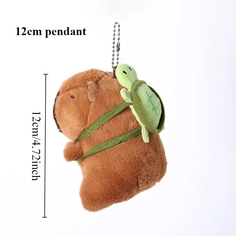 Capybara Plush Backpack – Kawaii Mini Knapsack Shoulder Bag, 33cm