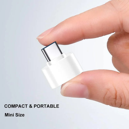USB 2.0 to Type-C Adapter – USB Female to Type-C Male Converter