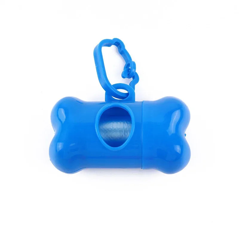 Bone-Shaped Dog Poop Bag Dispenser – Portable Pet Waste Bag Holder