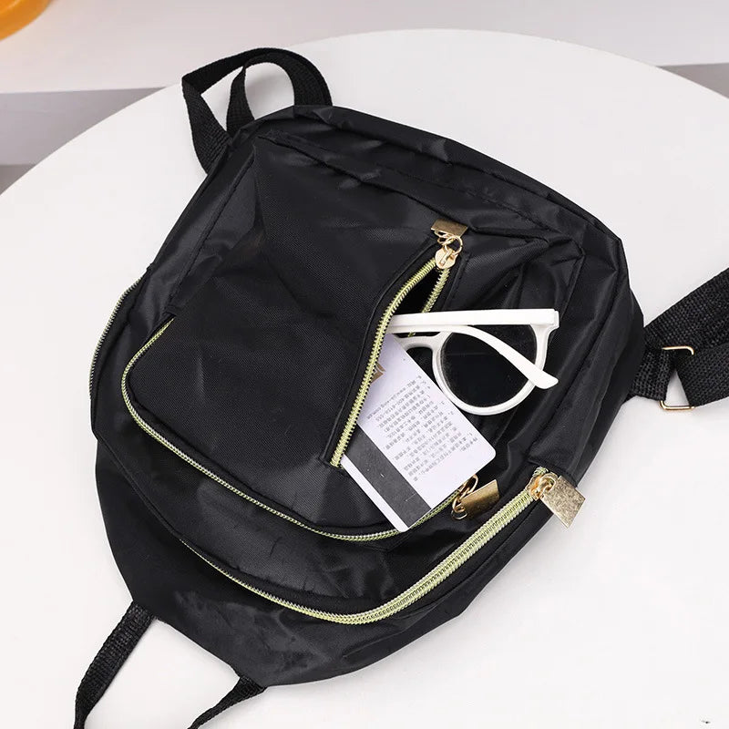 Women's Mini Nylon Backpack – Cute Travel Daypack