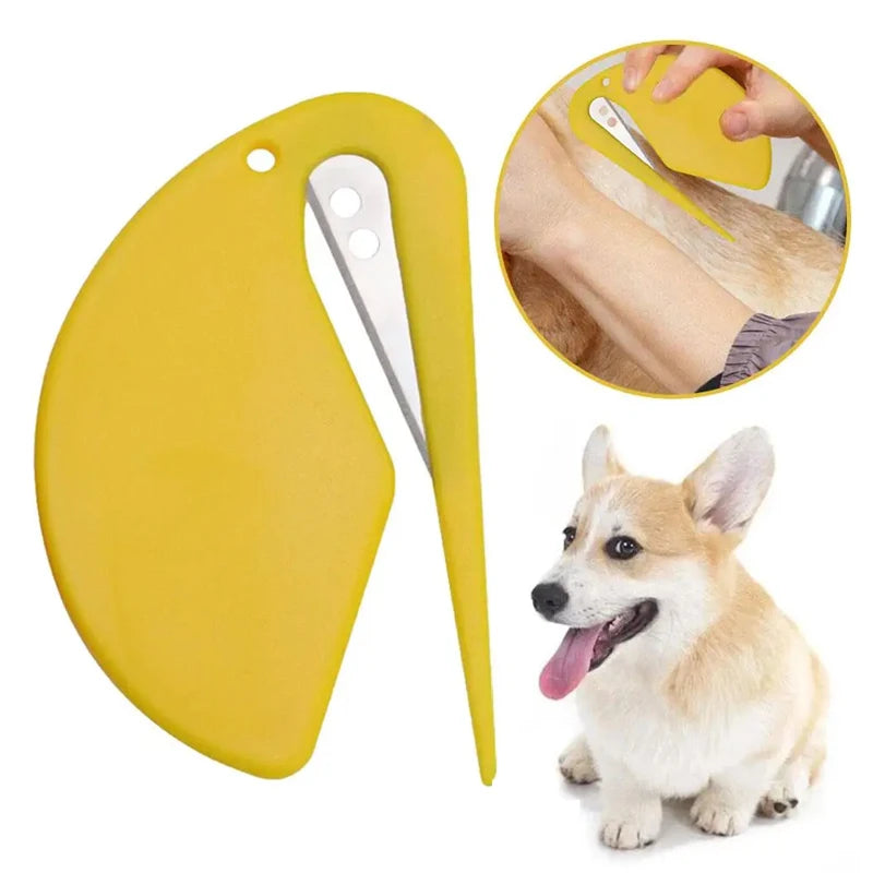 Pet Knot Removing Comb – Painless Deshedding Grooming Tool for Dogs & Cats