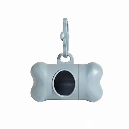 Bone-Shaped Dog Poop Bag Dispenser – Portable Pet Waste Bag Holder