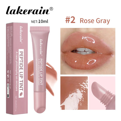 Soft Tube Lip Balm – Long-Lasting Moisturizing, Transparent Tint Lip Glaze, 4 Colors