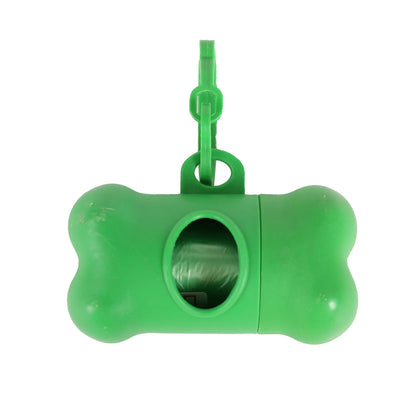 Bone-Shaped Dog Poop Bag Dispenser – Portable Pet Waste Bag Holder