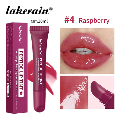 Soft Tube Lip Balm – Long-Lasting Moisturizing, Transparent Tint Lip Glaze, 4 Colors