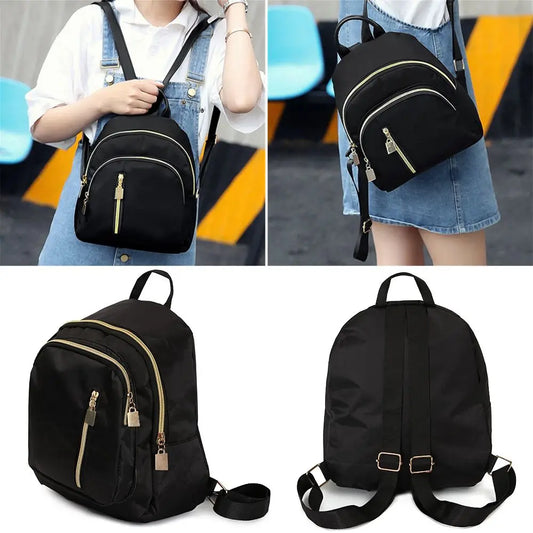 Women's Mini Nylon Backpack – Cute Travel Daypack