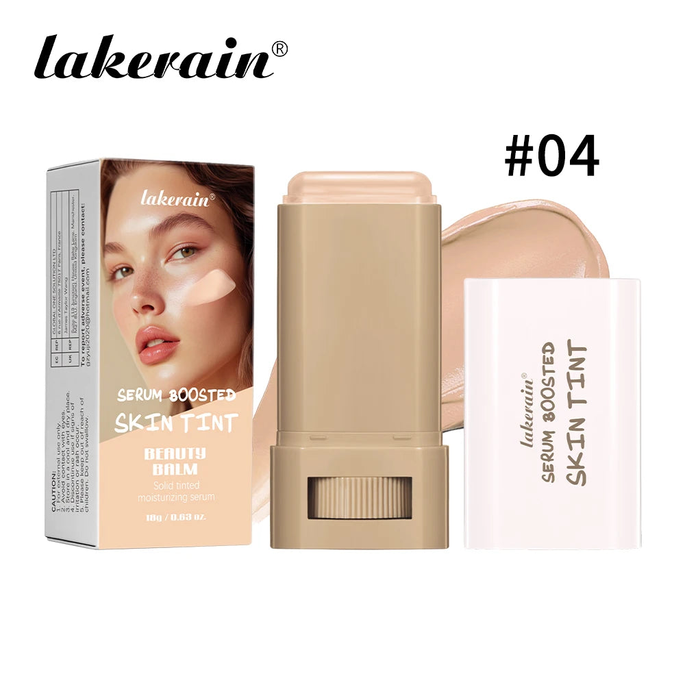 Stick Foundation Balm – Serum-Boosted Skin Tint, High Coverage & Smooth Finish, Travel Size