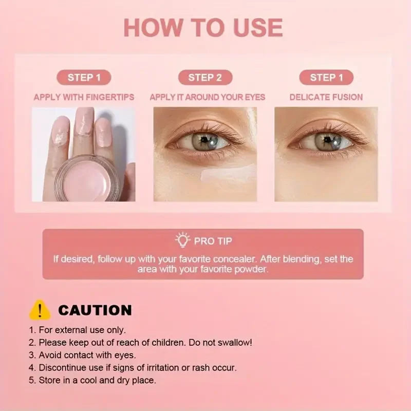 Hydrating Full Coverage Concealer & Contour Cream – Long-Lasting Eye Brightening Makeup