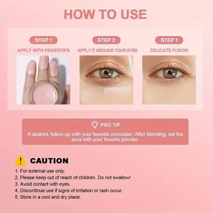 Hydrating Full Coverage Concealer & Contour Cream – Long-Lasting Eye Brightening Makeup